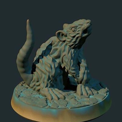 Giant rat supportless FDM friendly