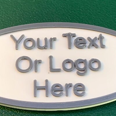 Your Text Or Logo Here Keychain