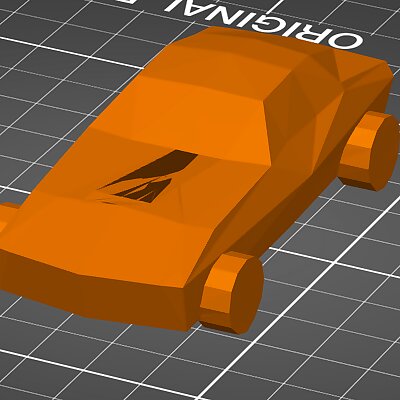 Polygonal Muscle Car From N64