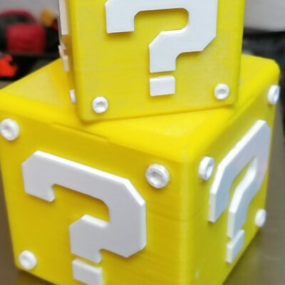 Mario Question Block Box