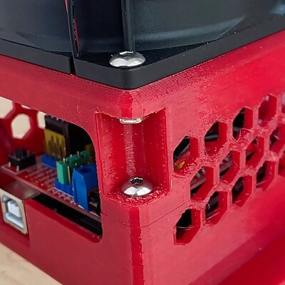CNC Shield  Arduino Uno Case  Fan