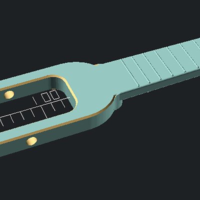 Travel Ukulele inspired by Circuits and Strings