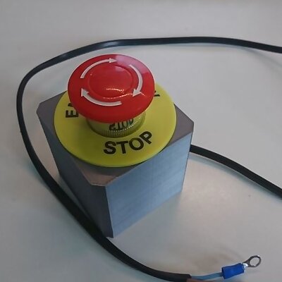 Emergency Stop Button Housing