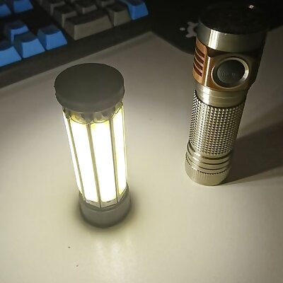 Compact 18650 COB LED work light