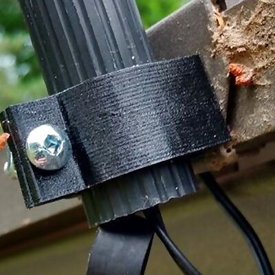 25mm post bracket for solar panel