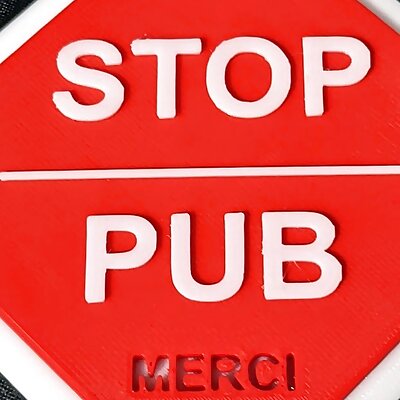 Stop Publicité sign for mailboxes