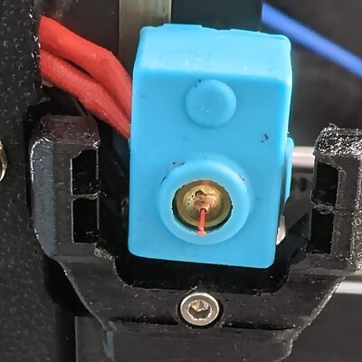 Prusa Mini Detachable Cooling Duct for silicone sock Update