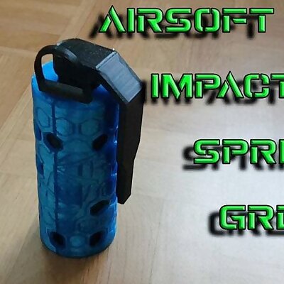 Airsoft Impact Spring Grenade