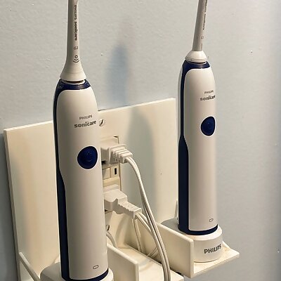 Sonicare toothbrush dual stand outlet cover