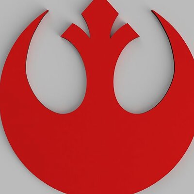 Star Wars Rebels Logo Fusion 360 File to work with