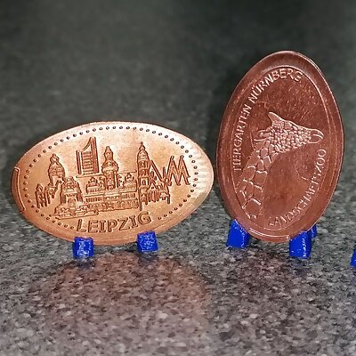 Elongated Coin  Pressed Penny display stand