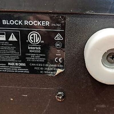 ION Block Rocker Speaker Replacement foot