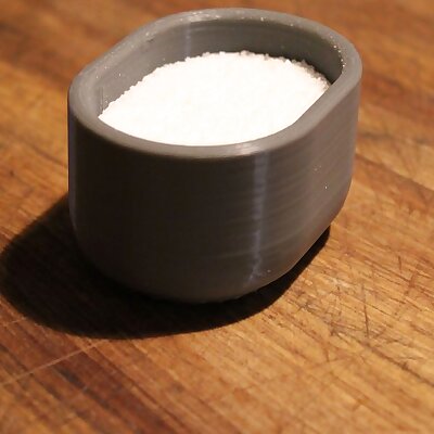 Minial salt bowl