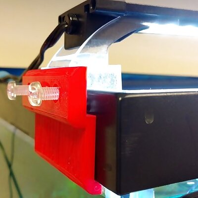 Finnex Stingray LED aquarium light retainer