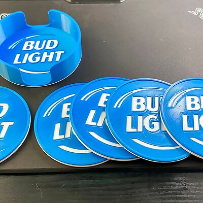 Bud Light Coaster set