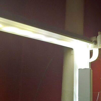 LED Strip Ledge Holder