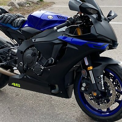 Yamaha 2017 R6 and 2015 R1 upper fork guards!