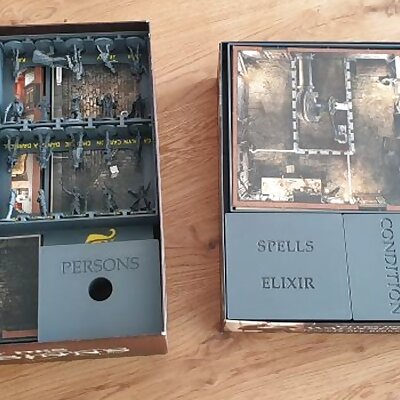 Mighty Mansions of Madness Organizer  Trays