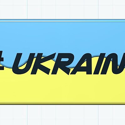 ukraine keychain with flag