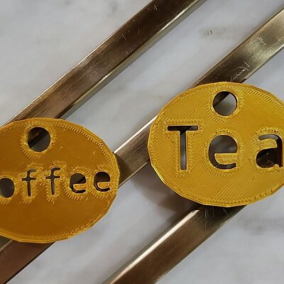 Coffee and Tea Tags