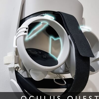Oculus Quest 2 Wall Mount  Tape Edition