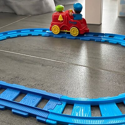 Train track extension for Clammy Plus Train