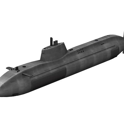 Astute Class Nuclear Submarine