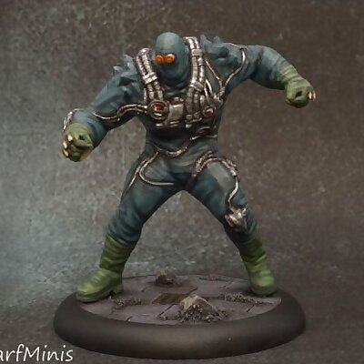 Doomsday  Containment Suit presupported 35mm DC wargaming miniature