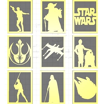 Star Wars Panels for Lantern
