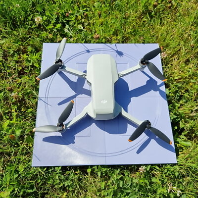 Drone landing pad