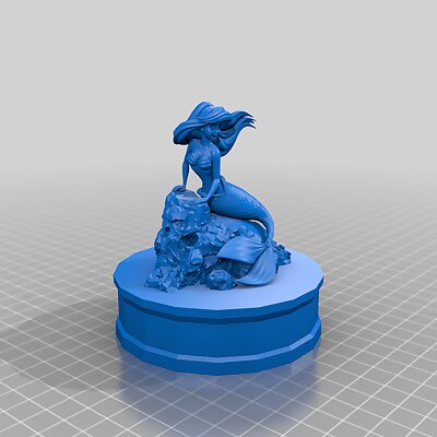 Ariel Stl 3d Print Friendly Ver