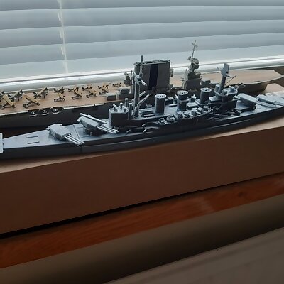 1700 USS Vermont fictional US battleship
