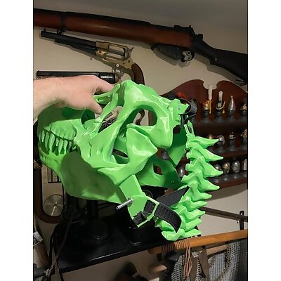 TRex Skeleton Mask Mounting Kit