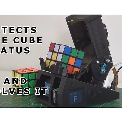 CUBOTino autonomous 3D printed Rubiks cube solver