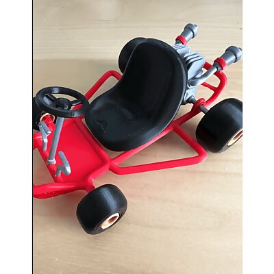 Mario Kart Pipe Kart  Remixed for MultiMaterial Printing