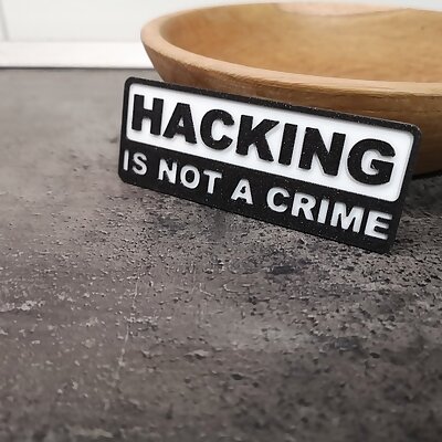 Hacking is not a crime