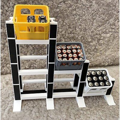 Modular Battery Crate Rack