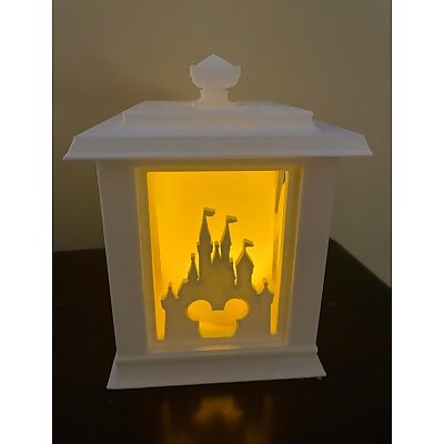 Disney Panels for Holiday Lantern
