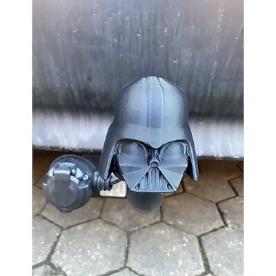 Vader Helmet hitch tow ball cover