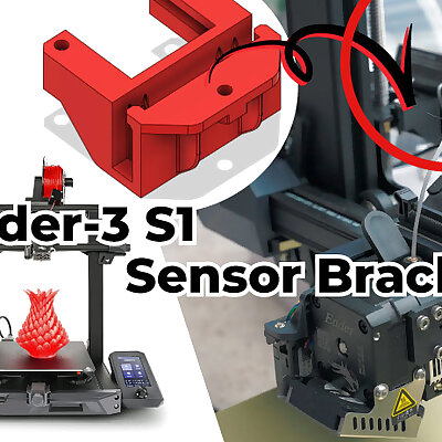 Horizontal supply Filament Sensor Bracket For Ender 3 S1