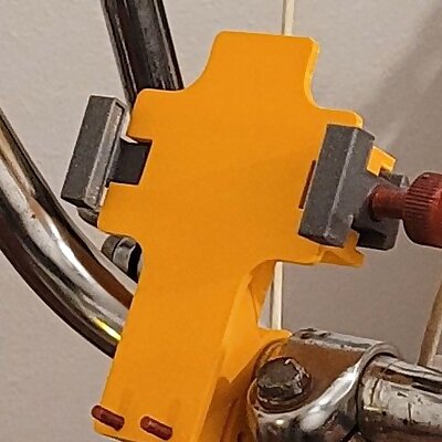 Phone holder for Bike interchangable mounting