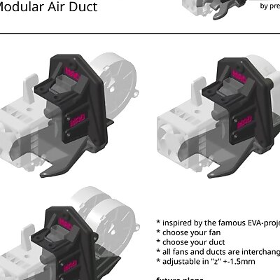 MAD  Modular Air Duct for BIQU H2