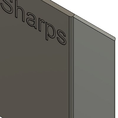 Razor Blade Sharps Container Vase Mode