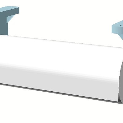Paper towel roll holder