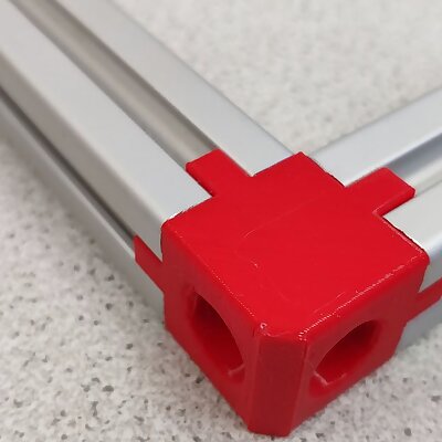 Strong corner bracket for 2020 aluminium extrusion  5mm slot