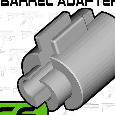 outdated! WE TECH G series barrel adapter for the fgc6 MKII MKIISD SD