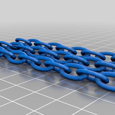 Small print in place chain links