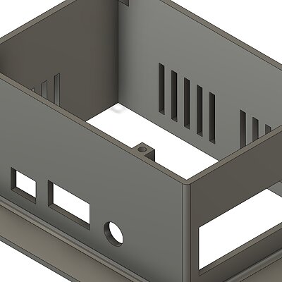 Raspberry Pi deep 7 Inch Touchscreen display case