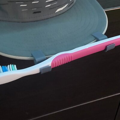 Cap Toothbrush Holder