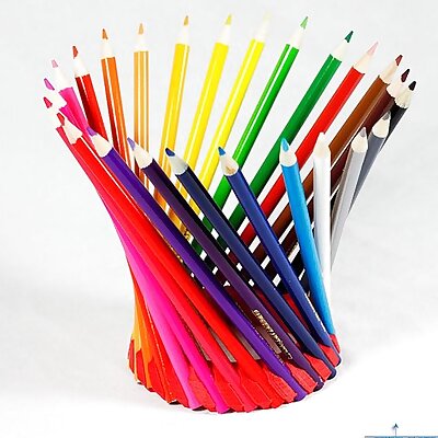 Crown of Pencils Works With Most Colored Pencil Brands